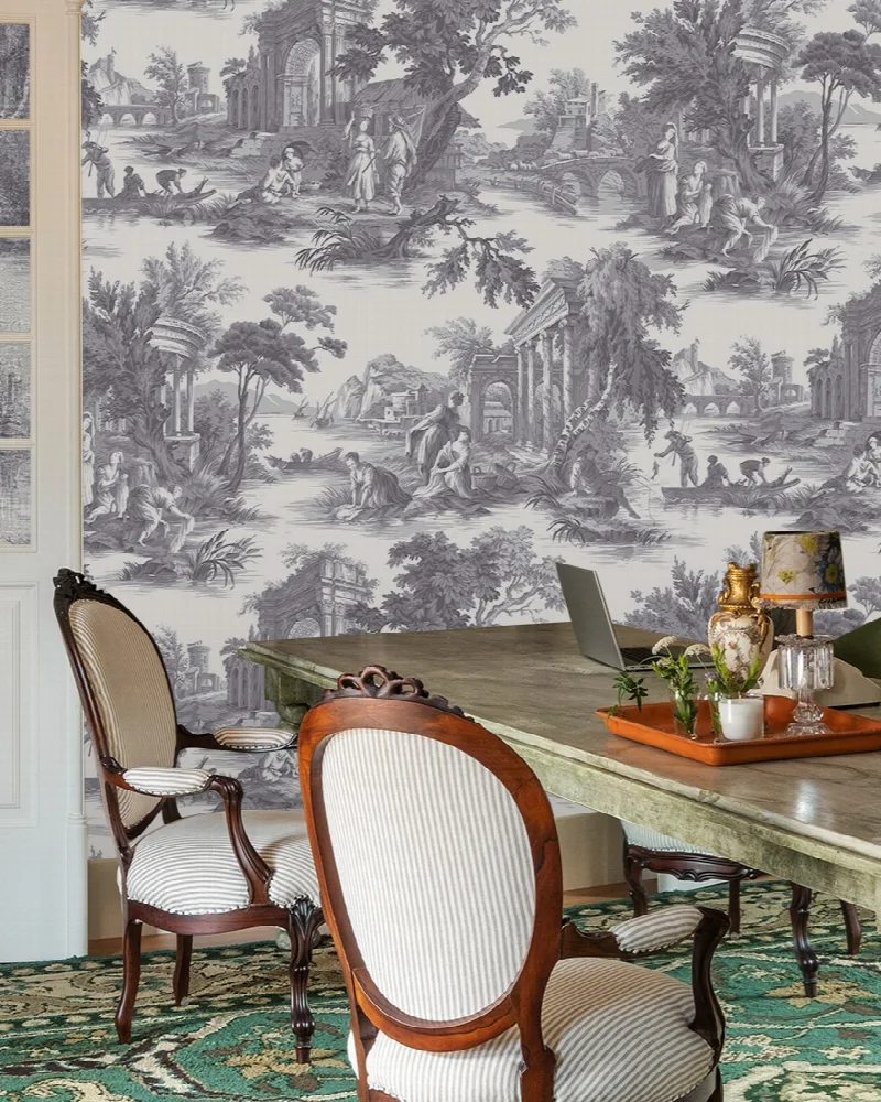 Umbervale Enclave Scenic Wallpaper