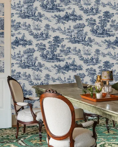 Roskell Prelude Ornamental Wallpaper