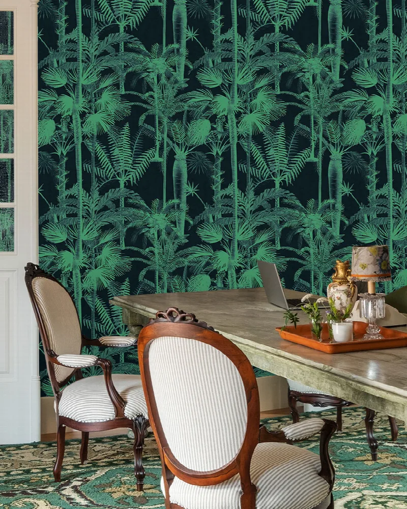 Gildmere Muse Tropical Wallpaper