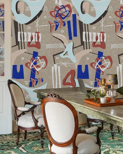 Halewood Rhapsody Geometric Wallpaper