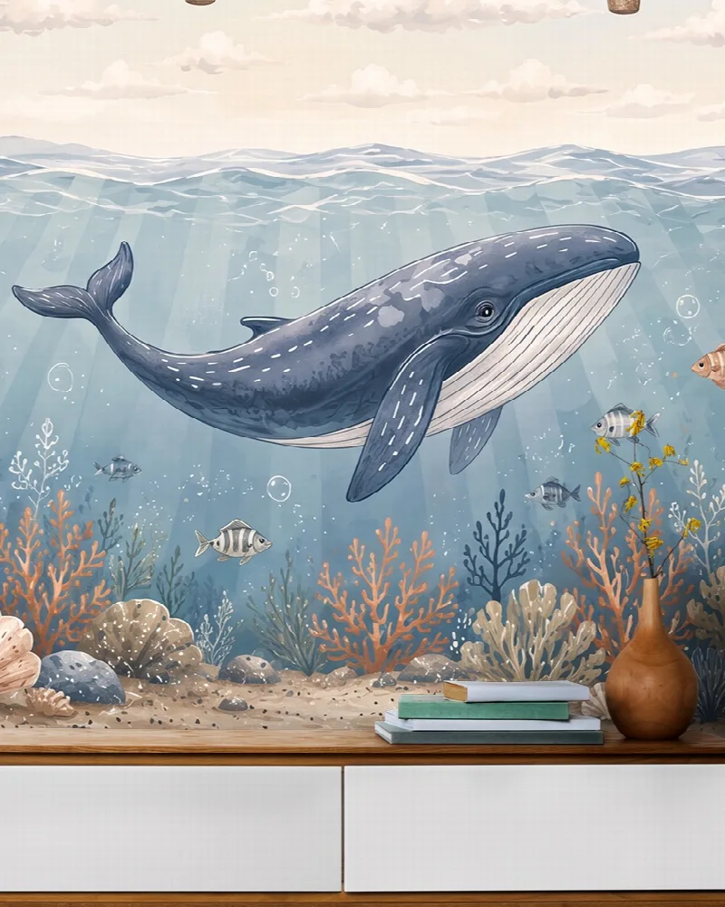 Yarrowmere Vista Ocean Kids Wallpaper