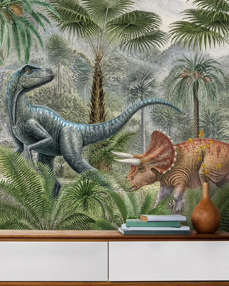 Wrenley Story Dinosaur Wallpaper