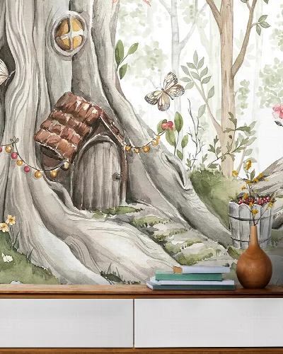 Wrenley Tapestry Fantasy Kids Wallpaper