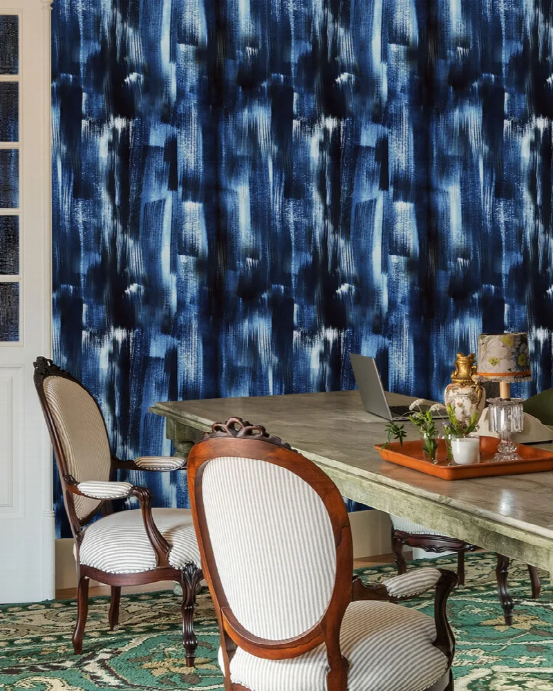Gildmere Verse Geometric Wallpaper