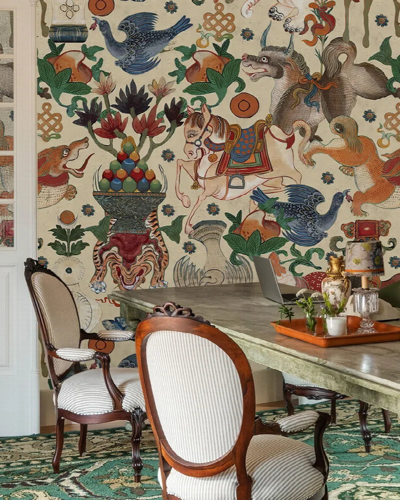 Iverley Enclave Floral Wallpaper