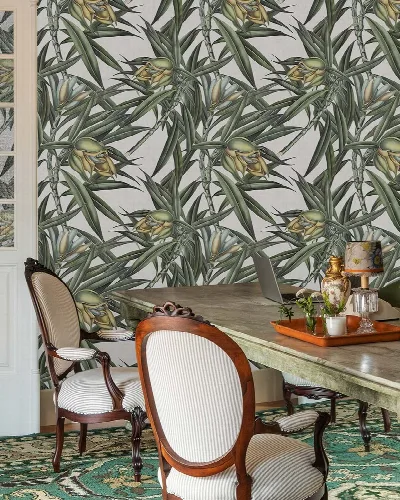 Celandine Solace Kitchen Motif Wallpaper