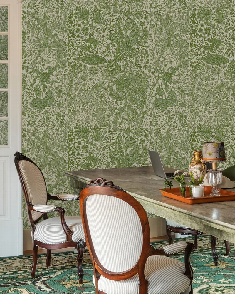 Kestrel Haven Ornamental Wallpaper