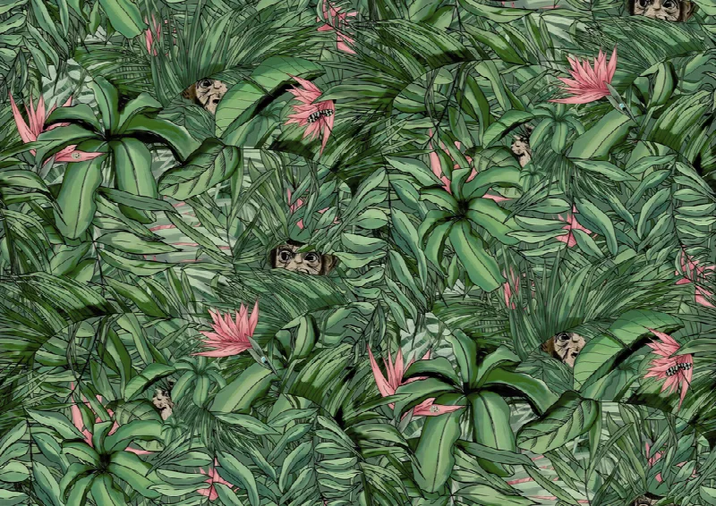 Merevale Haven Tropical artwork detail